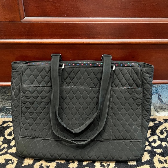 Vera Bradley Work Tote Bag with Laptop compartment - Picture 2 of 3